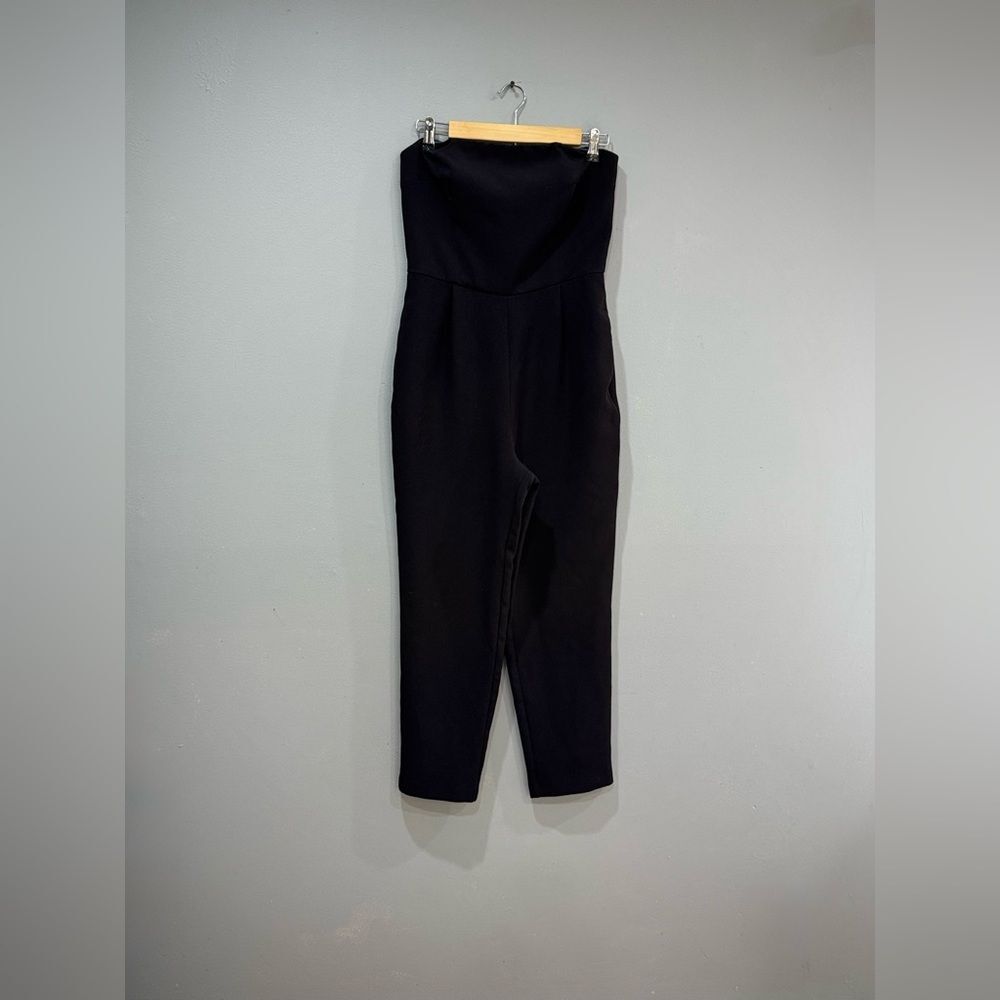 Black Express Strapless Jumpsuit Size 8 EUC